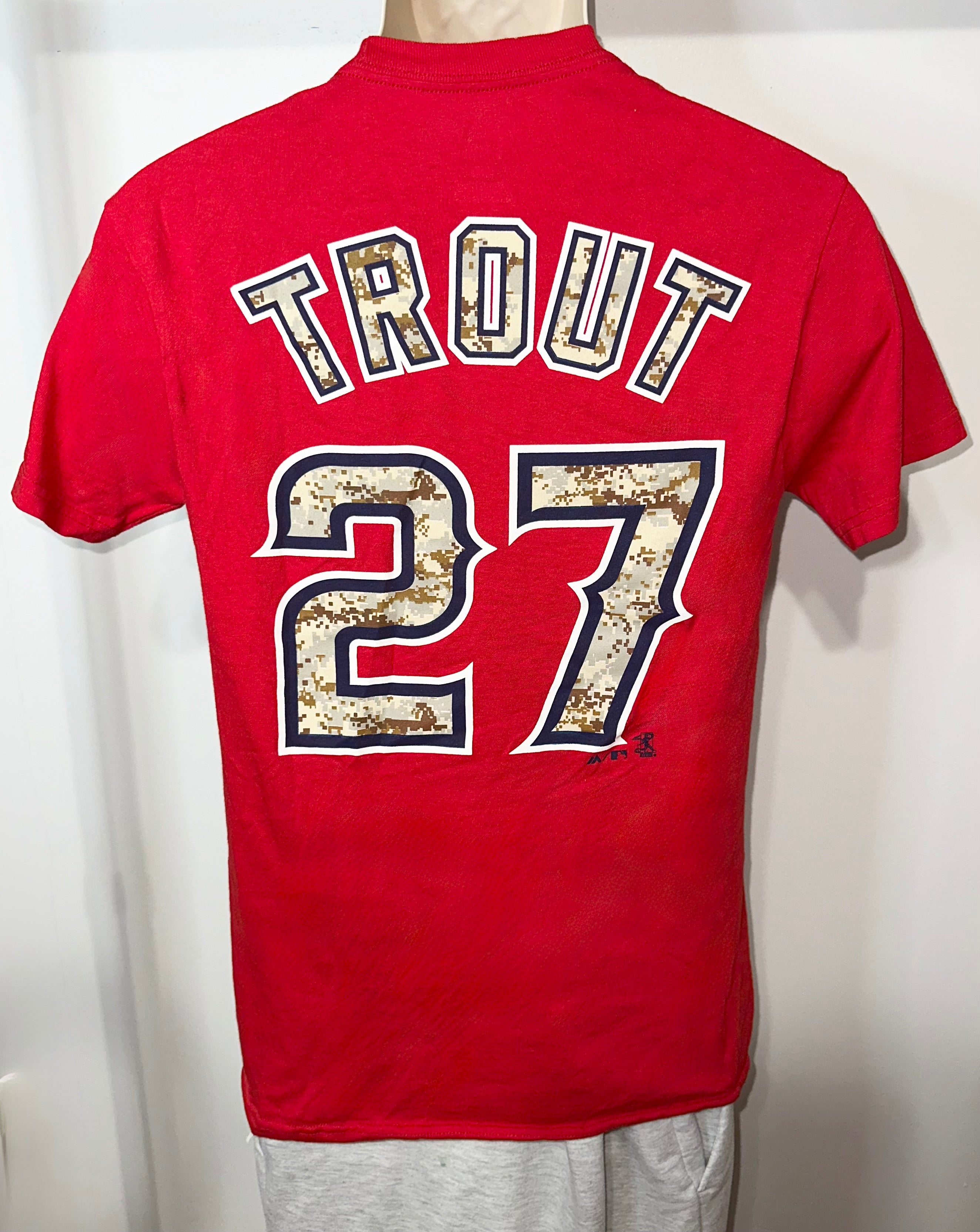 Los Angelas Angels Mike Trout #27 Tee (VINTAGE)