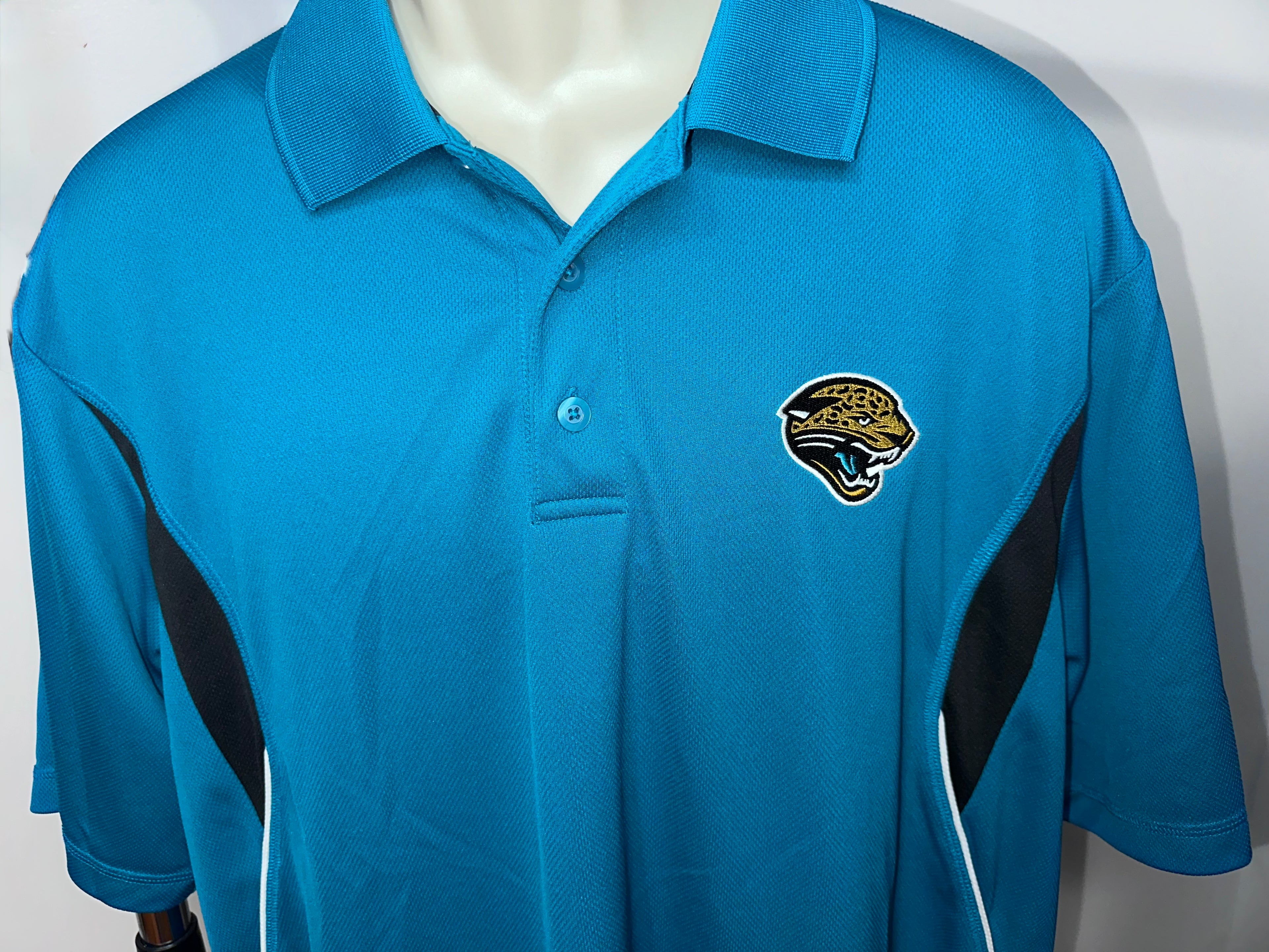Jacksonville Jaguars NFL Team Golf Polo, Sz xL