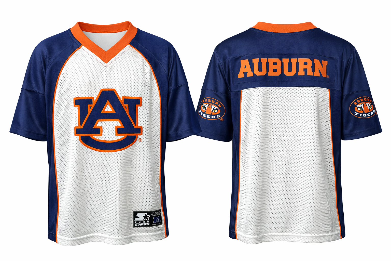 Auburn Tigers Vintage Starter Youth Jersey, Sz M (8/10)