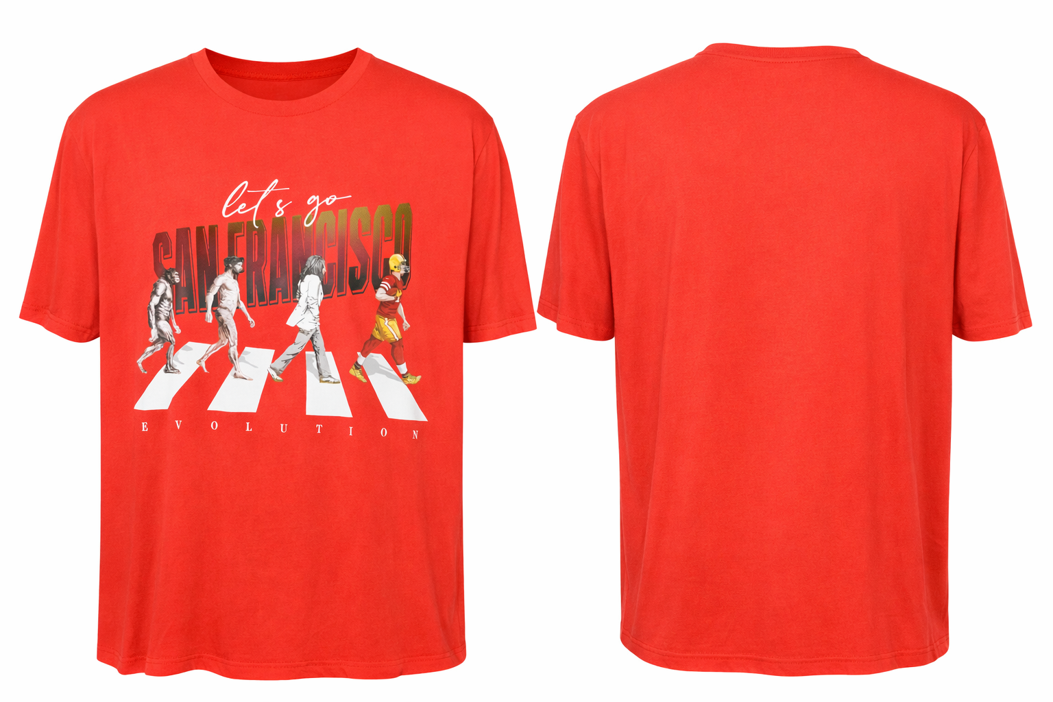 San Francisco 49ers Abbey Road T Shirt