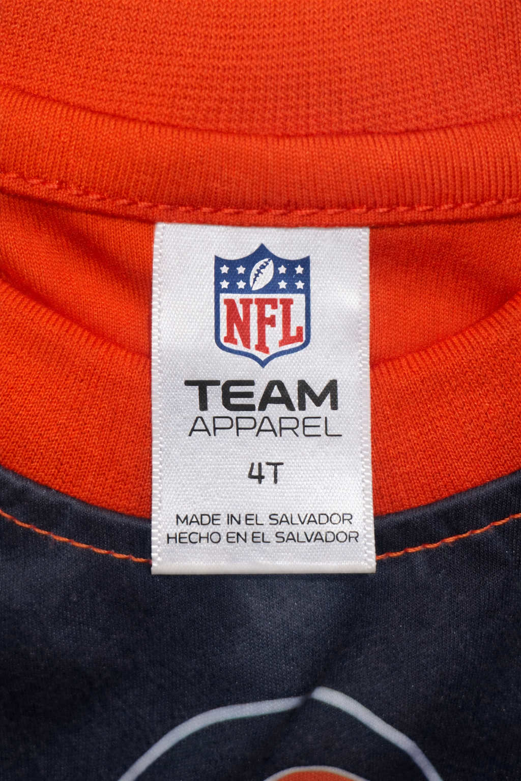 Chicago Bears Athletic Tee, Sz 4T