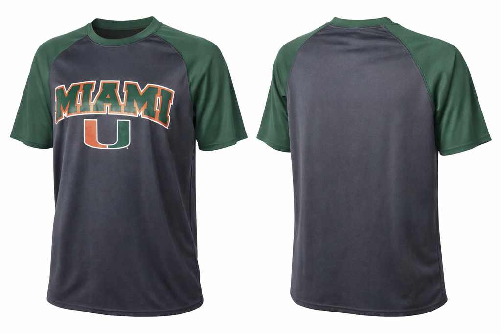Miami Hurricanes Dri Fit Tee