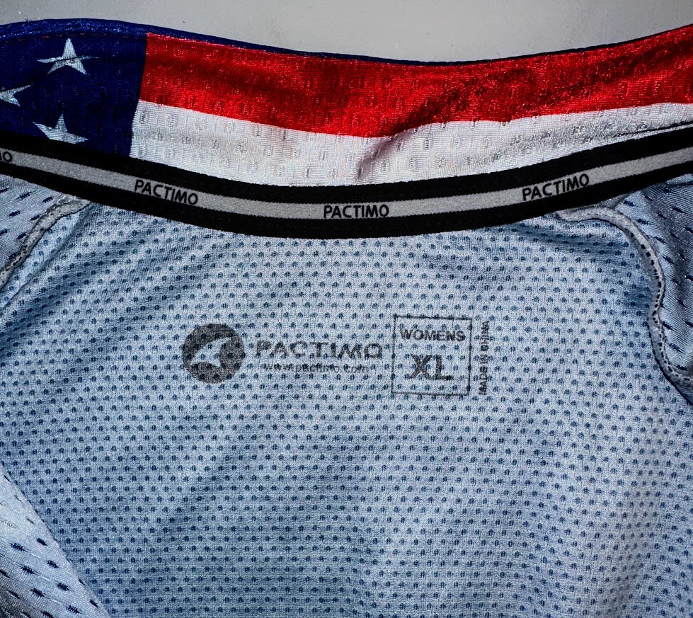 PACTIMO Cycling Jersey TEAM USA Adult Sz XL
